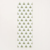 Tapis De Yoga Mantis de prière verte (Dos)