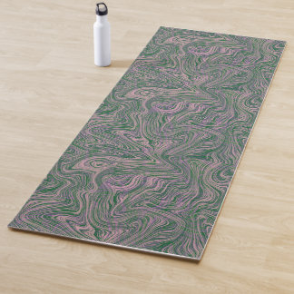 Tapis De Yoga marbre à motif