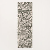 Tapis De Yoga marbre abstrait (Dos)