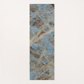Tapis De Yoga Marbre bleu Zen Yoga Mat (Devant)