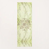 Tapis De Yoga Marbre de chaux Mandala Gem (Devant)