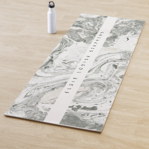 Tapis De Yoga marbre, effet tatouage de yoga personnalisé