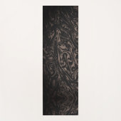 Tapis De Yoga Marbre noir (Devant)