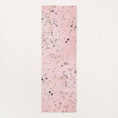 Tapis De Yoga Marbre rose et or Terrazzo (Dos)