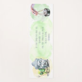 Tapis De Yoga Marcher seul aquarelle Yoga Mat (Devant)