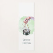 Tapis De Yoga Marcher seul aquarelle Yoga Mat (Dos)