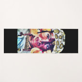 TAPIS DE YOGA MARÉE AFRICAINE BEAUTÉ NOIRE (Devant (Horizontal))