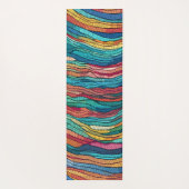 Tapis De Yoga Marée mosaïque (Dos)