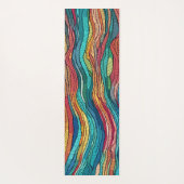 Tapis De Yoga Marée mosaïque (Dos)