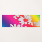 Tapis De Yoga Margueurs arc-en-ciel (Devant (Horizontal))