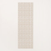 Tapis De Yoga Mariée Rétro Moderne Enterrement de Vie de Jeune F (Dos)