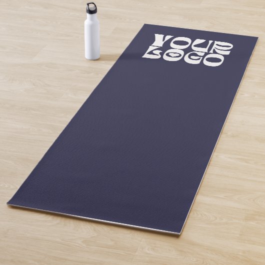 Tapis De Yoga Marine Blue Custom Logo promotionnel (En situation)