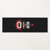 Tapis De Yoga masque africain (Devant (Horizontal))