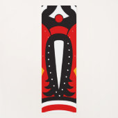 Tapis De Yoga masque de teigne (Devant)