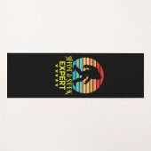 Tapis De Yoga Masquer Et Chercher Expert Bigfoot Drôle (Devant (Horizontal))