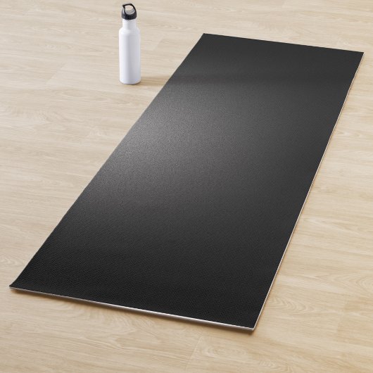 Tapis De Yoga mat de yoga dégradé de cendre noire
