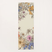 Tapis De Yoga Mat de Yoga floral neutre (Dos)