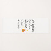 Tapis De Yoga Mat de yoga inspiré (Devant (Horizontal))