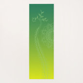 Tapis De Yoga Mat de Yoga Mandala vert (Dos)