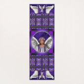 Tapis De Yoga Mat de yoga mauve (Dos)