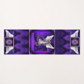 Tapis De Yoga Mat de yoga mauve (Devant (Horizontal))