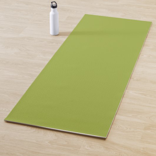 Tapis De Yoga Mat de yoga vert d'olive (En situation)