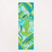 Tapis De Yoga Mat vert de yoga (Devant)