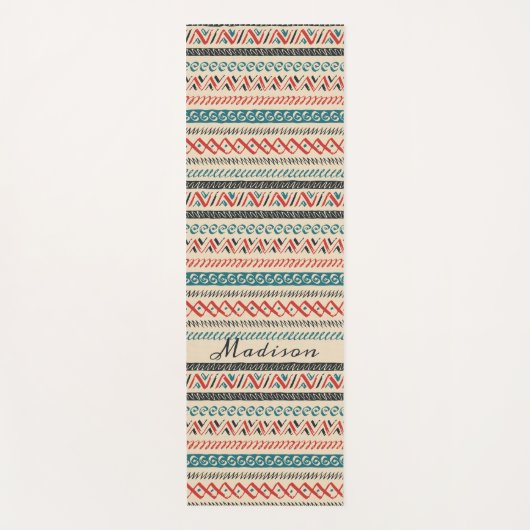 Tapis De Yoga Mats de yoga Motif Aztec (Devant)