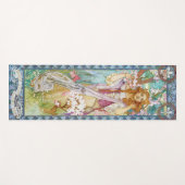 Tapis De Yoga Maud Adams, Jeanne d'Arc, Mucha (Devant (Horizontal))