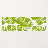 Tapis De Yoga MAULI (vert) (Devant (Horizontal))