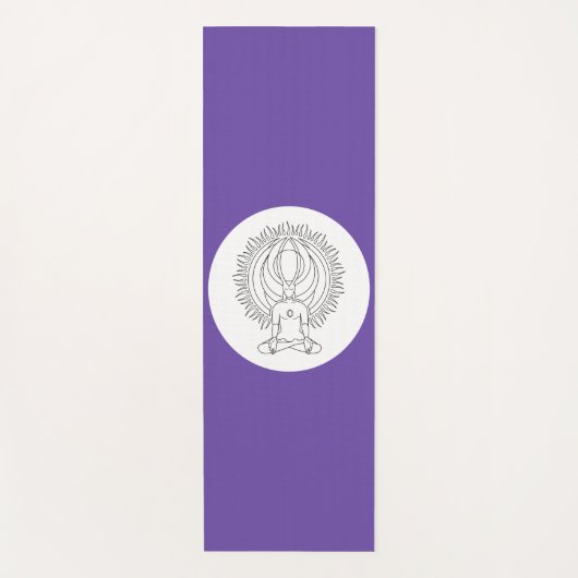 Tapis De Yoga Méditation. (Devant)