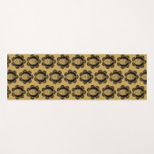 Tapis De Yoga Méditation de la tête de bouddha (Devant (Horizontal))