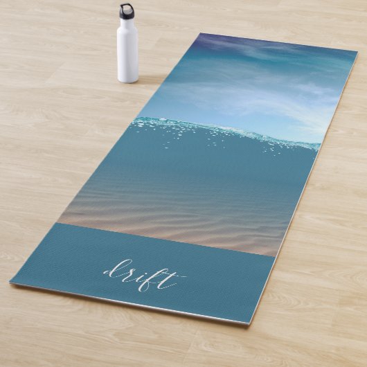 Tapis De Yoga Méditation de la vague de mer de plage (En situation)