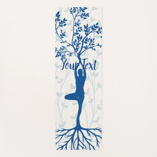 Tapis De Yoga Méditation équilibrée de pose d'arbre (Devant)