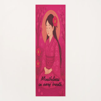Tapis De Yoga Méditation personnalisée Art Mindfulness Zen Magen
