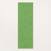 Tapis De Yoga Méditation sur mesure Koi Fish Pond Fitness (Dos)