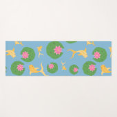 Tapis De Yoga Méditation sur mesure Koi Fish Pond Fitness (Devant (Horizontal))