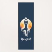 Tapis De Yoga Méditation Yoga Instructeur Arbre Pose Pleine lune (Devant)