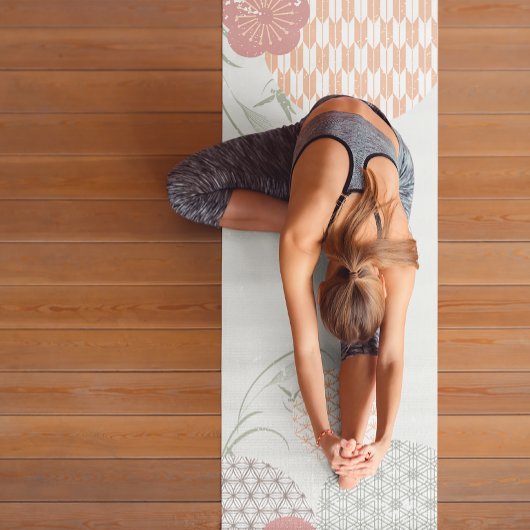 Tapis De Yoga Méditation Zen Style Japandi