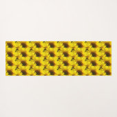 Tapis De Yoga Méditations de tournesol (Dos (Horizontal))