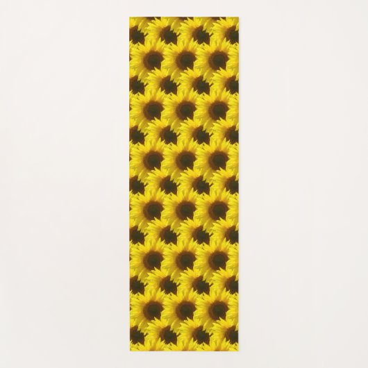 Tapis De Yoga Méditations de tournesol (Devant)