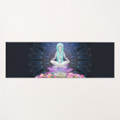 Tapis De Yoga Méditer Lotus (Devant (Horizontal))