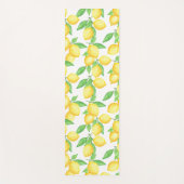 Tapis De Yoga Mediterrenean Citrus Lemon pattern (Devant)