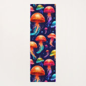 Tapis De Yoga Méduse colorée (Dos)
