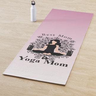 Tapis De Yoga Meilleure maman est Yoga maman, personnalisez le n