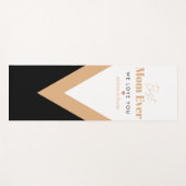 Tapis De Yoga Meilleure maman jamais (Devant (Horizontal))