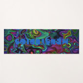 Tapis De Yoga Melt de cerveau Yoga Mat (Devant (Horizontal))