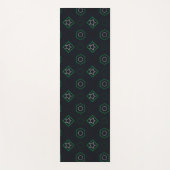 Tapis De Yoga memphis vert (Devant)