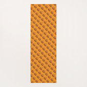 Tapis De Yoga Menacer Jack O'Lantern Halloween (Dos)