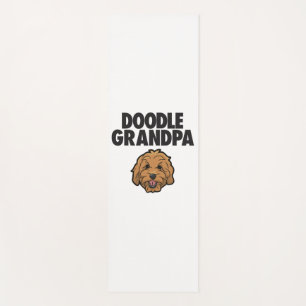 Tapis De Yoga Mens Goldendoodle Grandpa Doodle Papa Cute Goldend